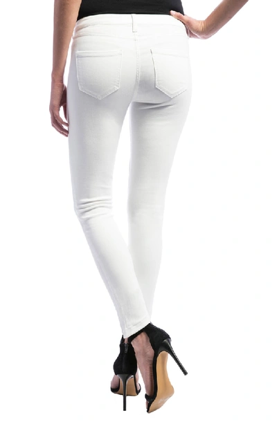Shop Liverpool Abby Skinny Jeans In Bright White