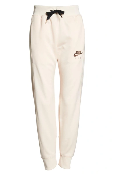 Nike Sportswear Air Jogger Pants In Guava Ice/ Rose Gold/ Black | ModeSens