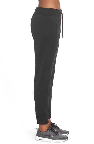 Shop Nike Sportswear Air Jogger Pants In Black/ Rose Gold/ Black