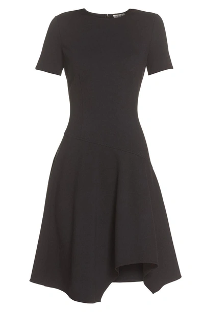 Shop Eliza J Drop Waist Fit & Flare Dress In Black