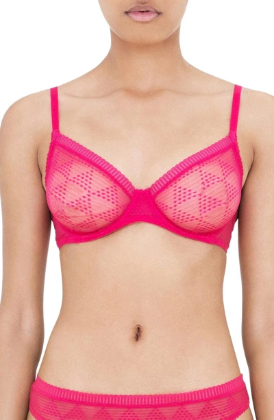 Shop Les Girls Les Boys Pyramid Underwire Bra In Love Potion