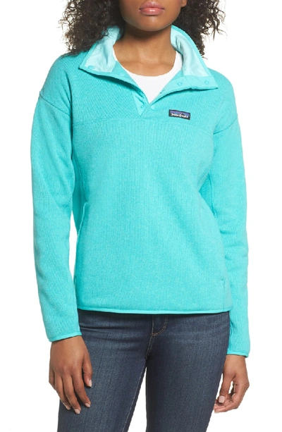 Shop Patagonia Lightweight Better Sweater Fleece In Bend Blue