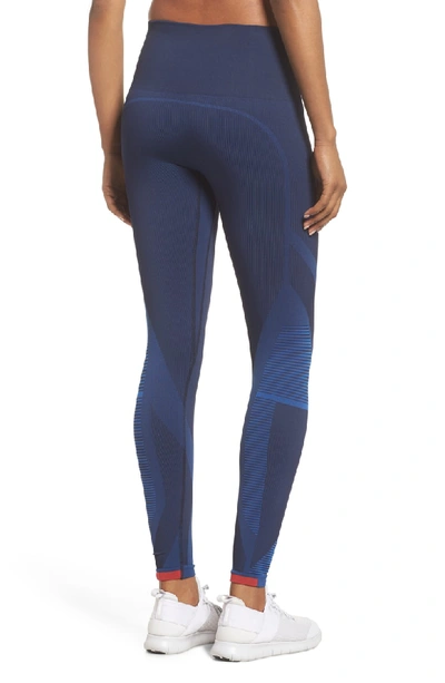 Lndr Spectrum High Waist Seamless Leggings In Navy
