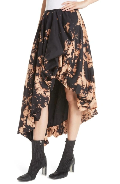 Shop Marques' Almeida Bleached Puff Wrap Skirt