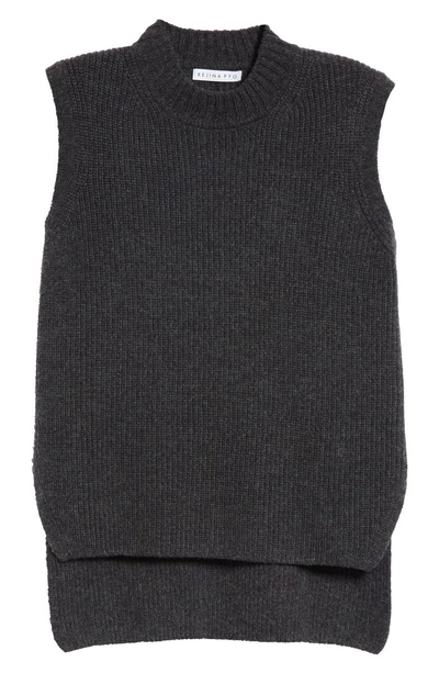 Shop Rejina Pyo Sleeveless Sweater In Grey