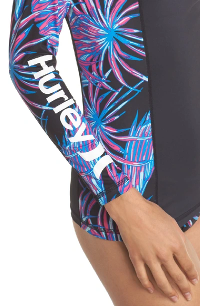 Shop Hurley One & Only Rashguard In Black