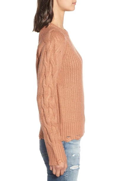Shop Heartloom Bri Sweater In Terracotta