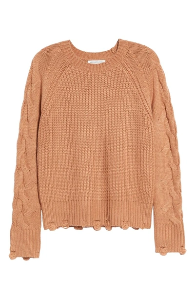 Shop Heartloom Bri Sweater In Terracotta