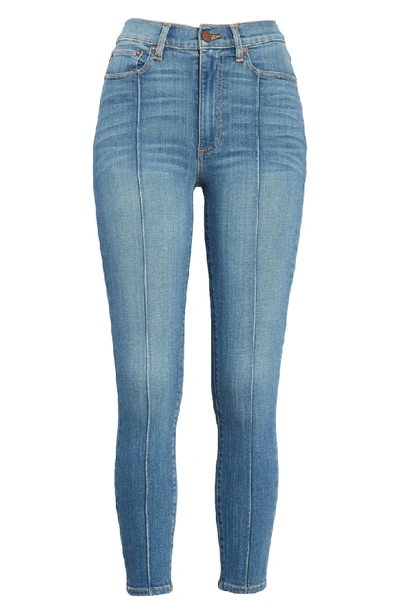 Shop Ao.la Ao. La Good High Waist Pintuck Skinny Jeans In Roadhouse Blues