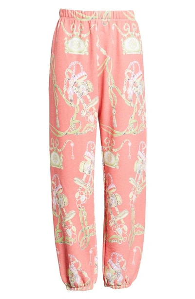 Shop Wildfox Bits Bridle Easy Sweatpants In Multi Colored