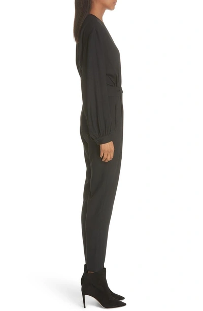 Shop Iro Frame Belted Jumpsuit In Black
