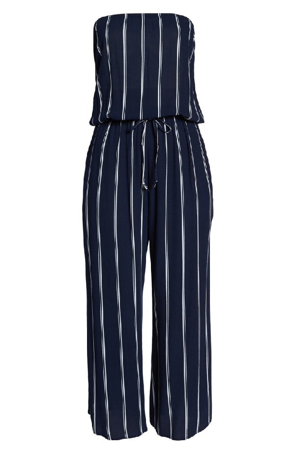 elan strapless cover up jumpsuit