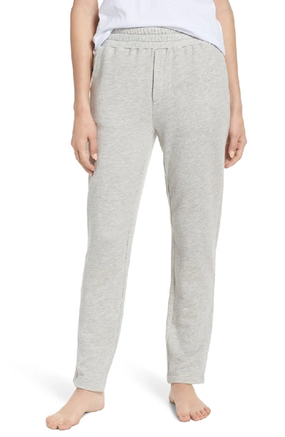 Shop Pour Les Femmes Terry Pajama Pants In Grey Terry