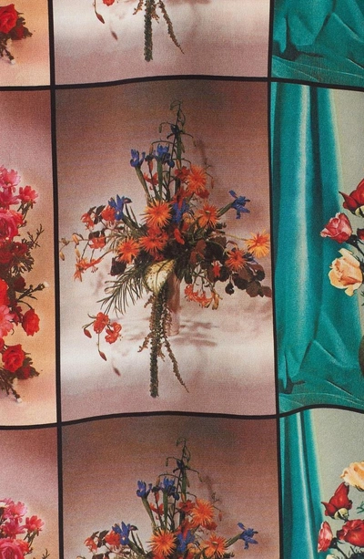 Shop Stella Mccartney Vase Print Silk Blouse In Multicolor