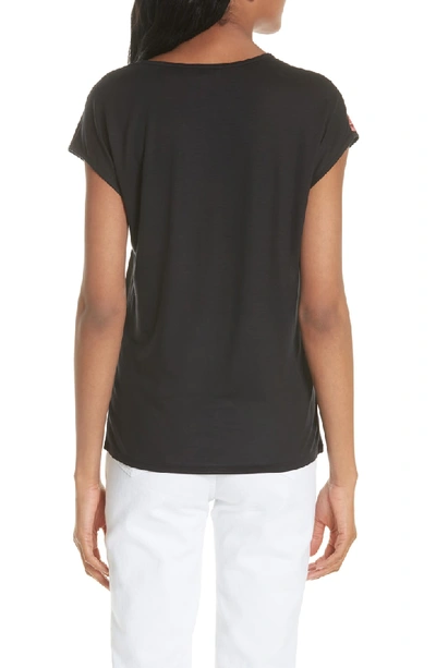 Shop Ted Baker Keziaa Tranquility Tee In Black