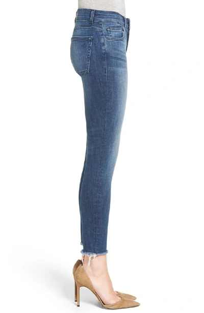 Shop Dl 1961 Florence Instasculpt Raw Hem Skinny Jeans In Stranded