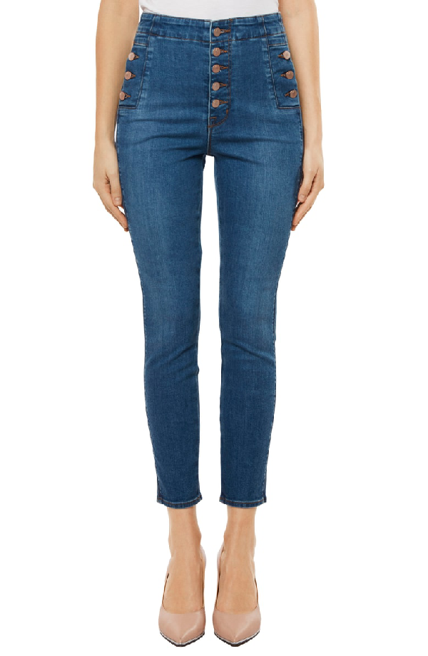 j brand natasha sky high skinny crop jeans in lovesick