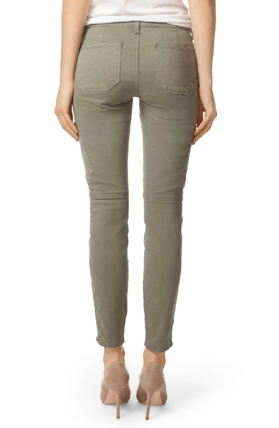 Shop J Brand Skinny Utility Twill Pants In Castor Grey