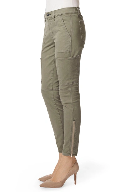 Shop J Brand Skinny Utility Twill Pants In Castor Grey
