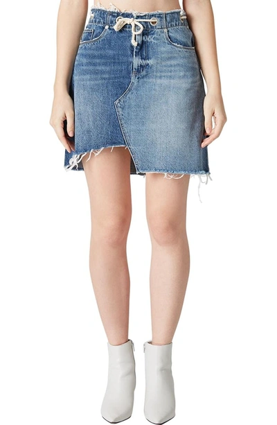 Shop Blanknyc Pieced Denim Skirt In New Wave