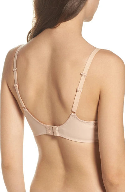 Shop Passionata By Chantelle Feel Good Underwire Plunge Bra In Light Nude