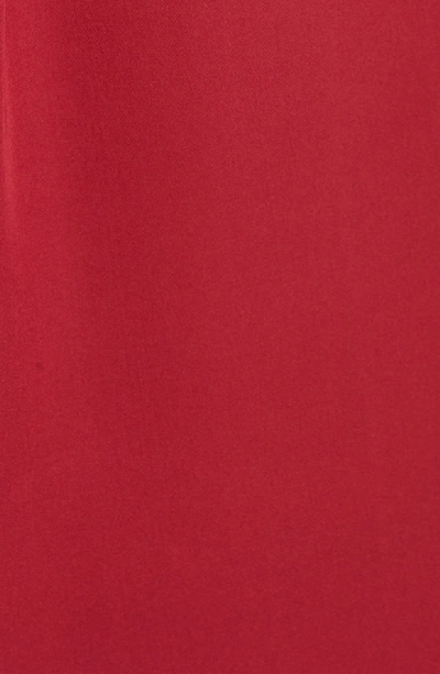 Theory Tamalee Silk Shirt In Bright Raspberry