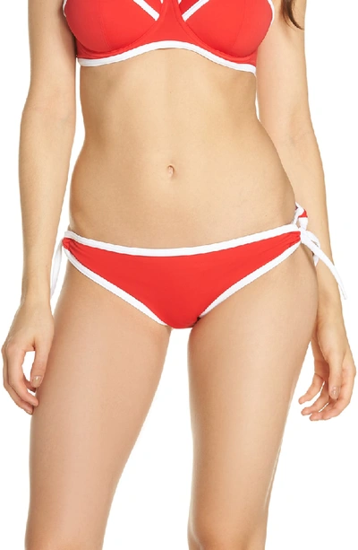 Shop Freya Paint The Town Bikini Bottoms In Red