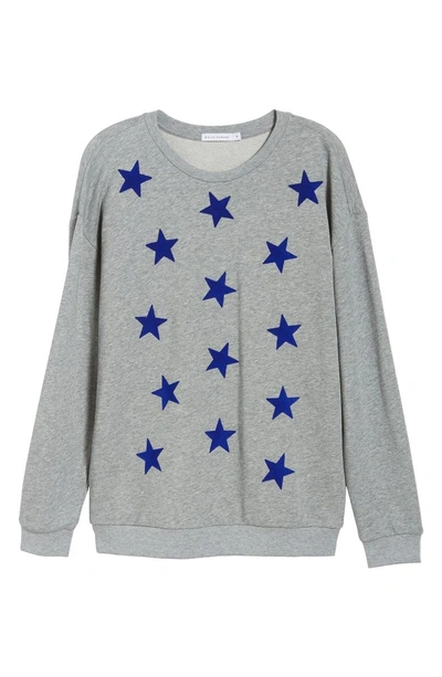 Shop South Parade Alexa Stars Sweatshirt In Grey