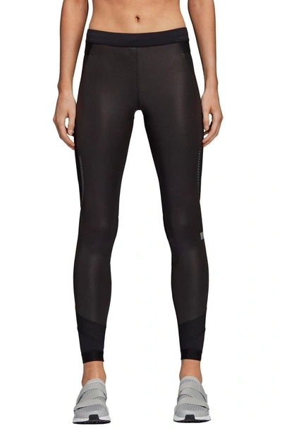 Shop Adidas Originals By Stella Mccartney Run Long Tights In Black