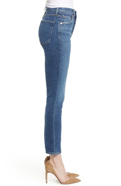 Shop Agolde Nico High Waist Crop Slim Fit Jeans In Subdued