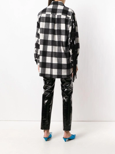 Shop N°21 Oversized Checked Flannel Shirt