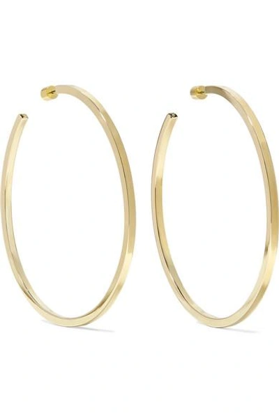 Shop Jennifer Fisher Shane Gold-plated Hoop Earrings
