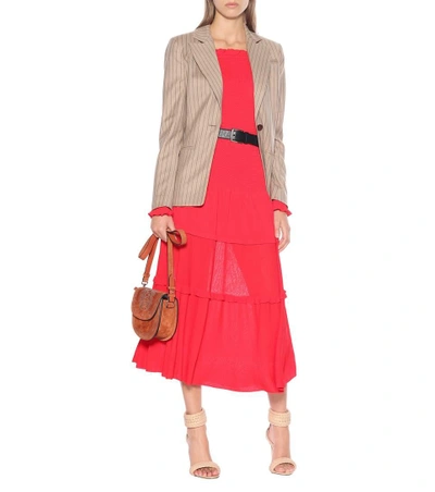 Shop Altuzarra Vendaval Dress In Red