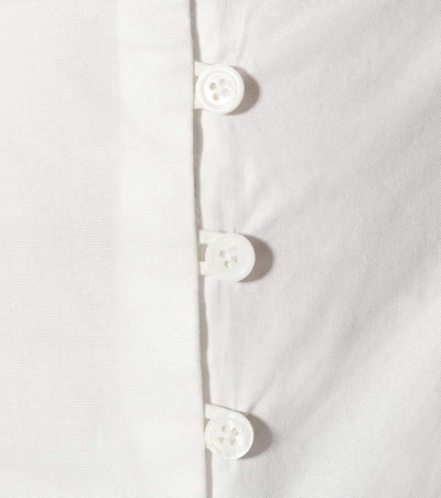 Shop Rosie Assoulin Stretch Cotton Dress In White