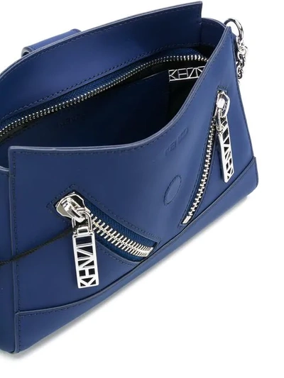 Shop Kenzo Kalifornia Mini Shoulder Bag - Blue