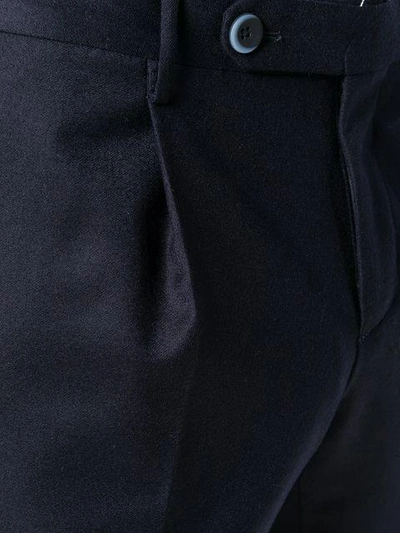 Shop Gta Slim-fit Tailored Trousers - Blue