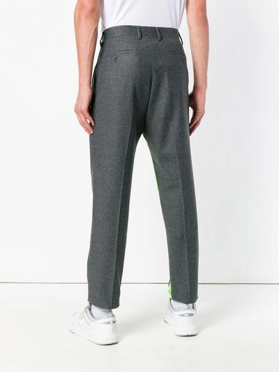 Shop Kappa Track Pants In Grey