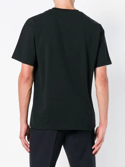 Shop Kenzo Spaced Out Print T-shirt - Black