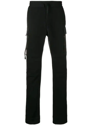 Shop Alyx Cargo Pocket Track Trousers In Black