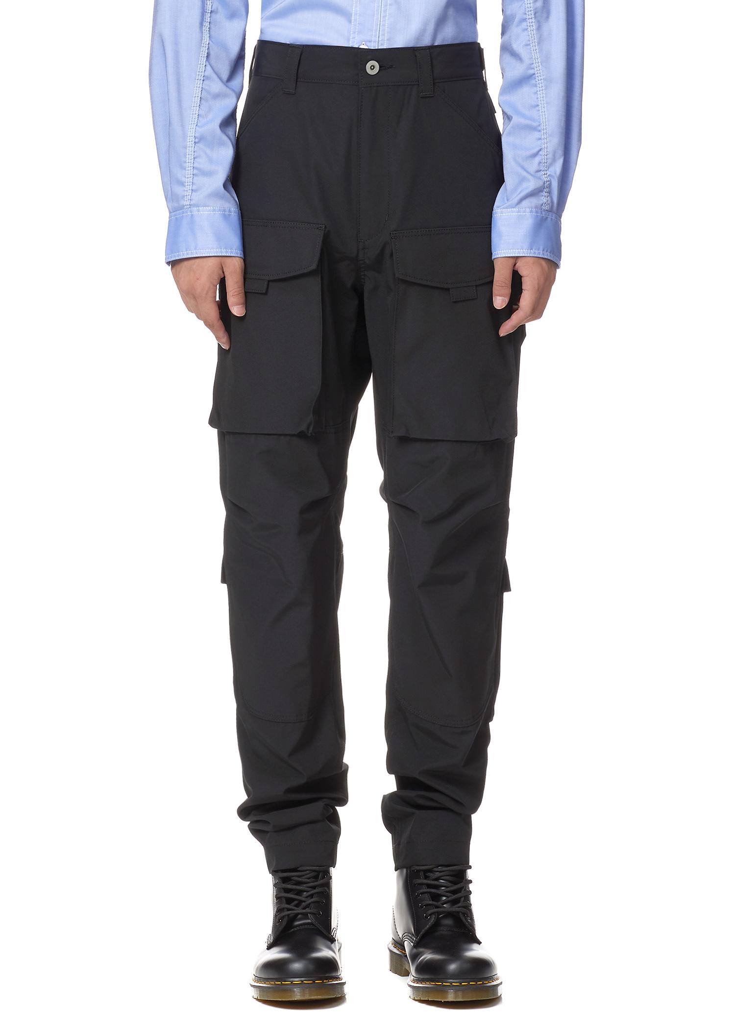 polyester cargo pants