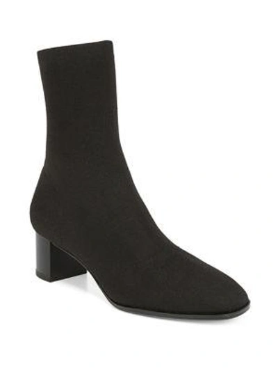 Shop Via Spiga Verena 2 Cotton Sock Boots In Black