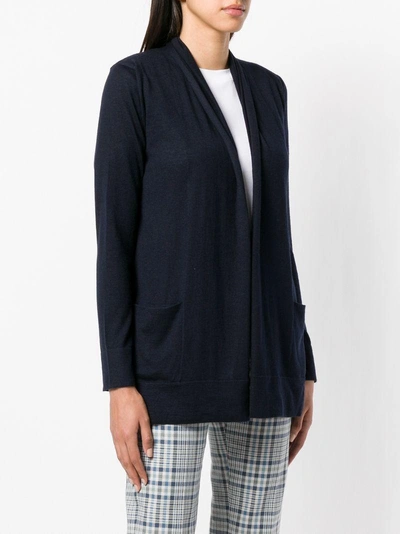 Shop Snobby Sheep Loose Fit Cardigan In Blue