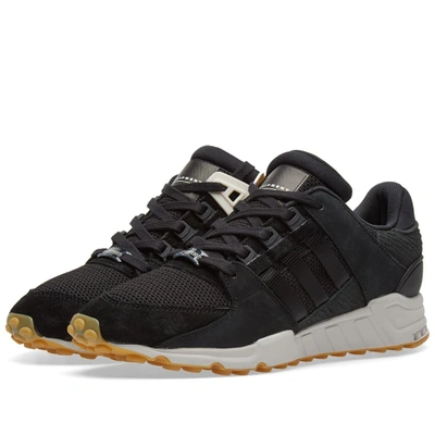 Shop Adidas Originals Adidas Eqt Support Rf In Black