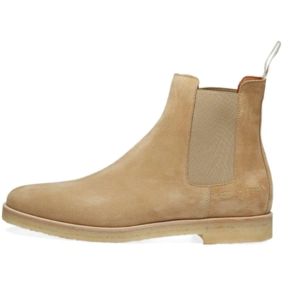 Shop Common Projects Woman By  Chelsea Boot In Brown