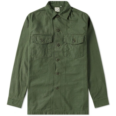Shop Orslow Us Army Shirt In Green