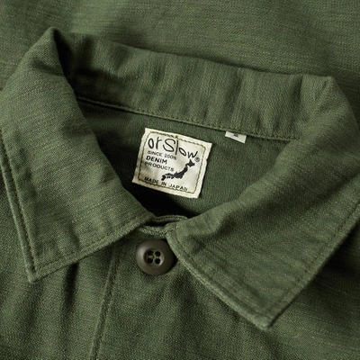 Shop Orslow Us Army Shirt In Green