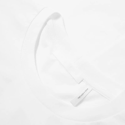 Shop Helmut Lang Logo Tee In White