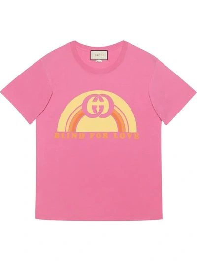 Shop Gucci Oversize T In Pink