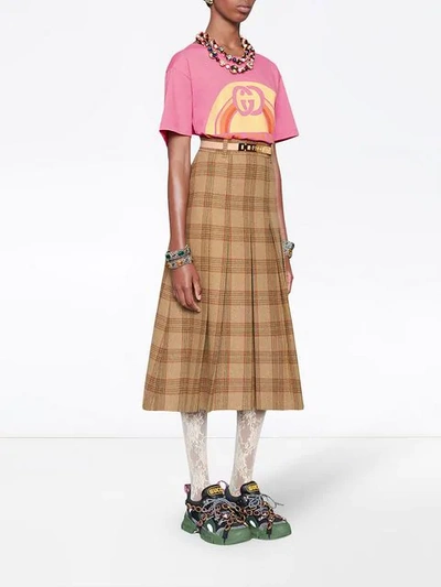 Shop Gucci Oversize T In Pink