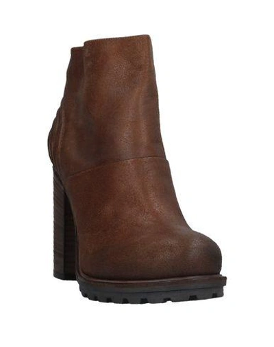 Shop Vic Ankle Boot In Brown